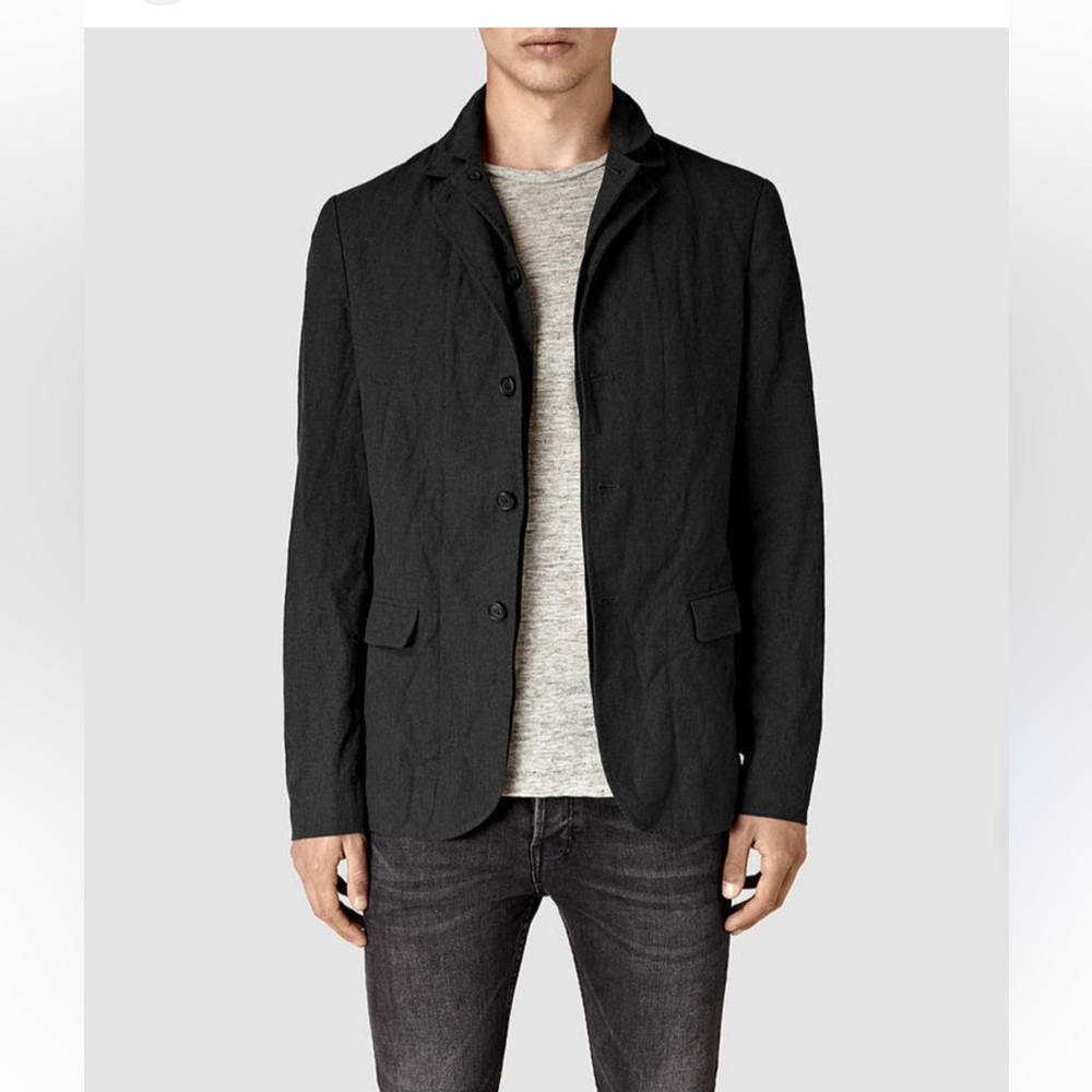 AllSaints Hiraku Blazer, in black
